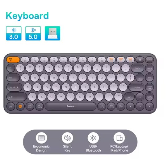 Baseus 무선 2.4G 블루투스 5.0PC 키보드($15.29/무료)_1.png