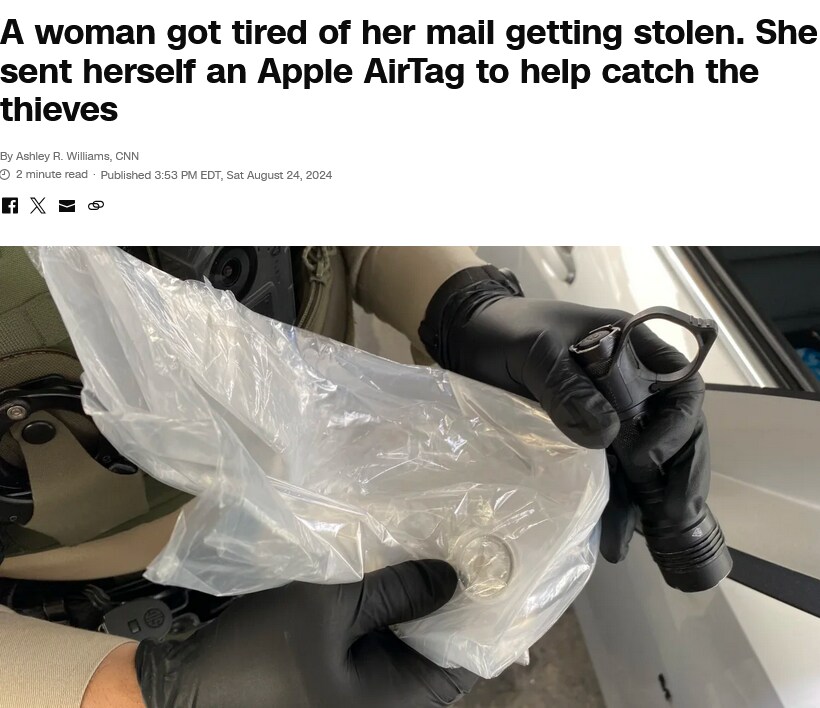 미국 근황 "택배 도둑을 잡기 위해 함정을 판 여자"_1.png