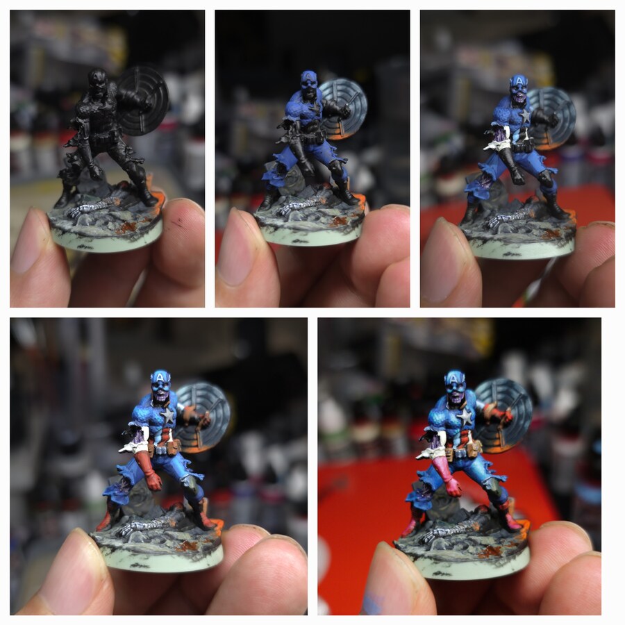 도색) 마블 좀비사이드 캡틴 아메리카 좀비 히어로_3.jpg