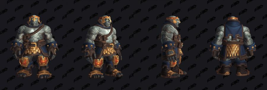 와우 내부 전쟁 신규 종족 '토석인' 방어구 및 무기 세트_5.jpg