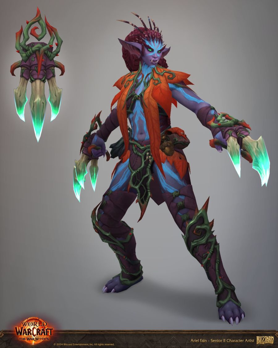 와우 내부 전쟁 아트 하라니르, 오르웨냐, 여왕 안수레크_1.jpg