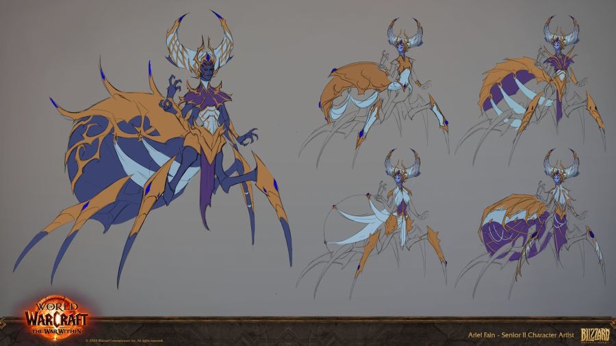 와우 내부 전쟁 아트 하라니르, 오르웨냐, 여왕 안수레크_9.jpg