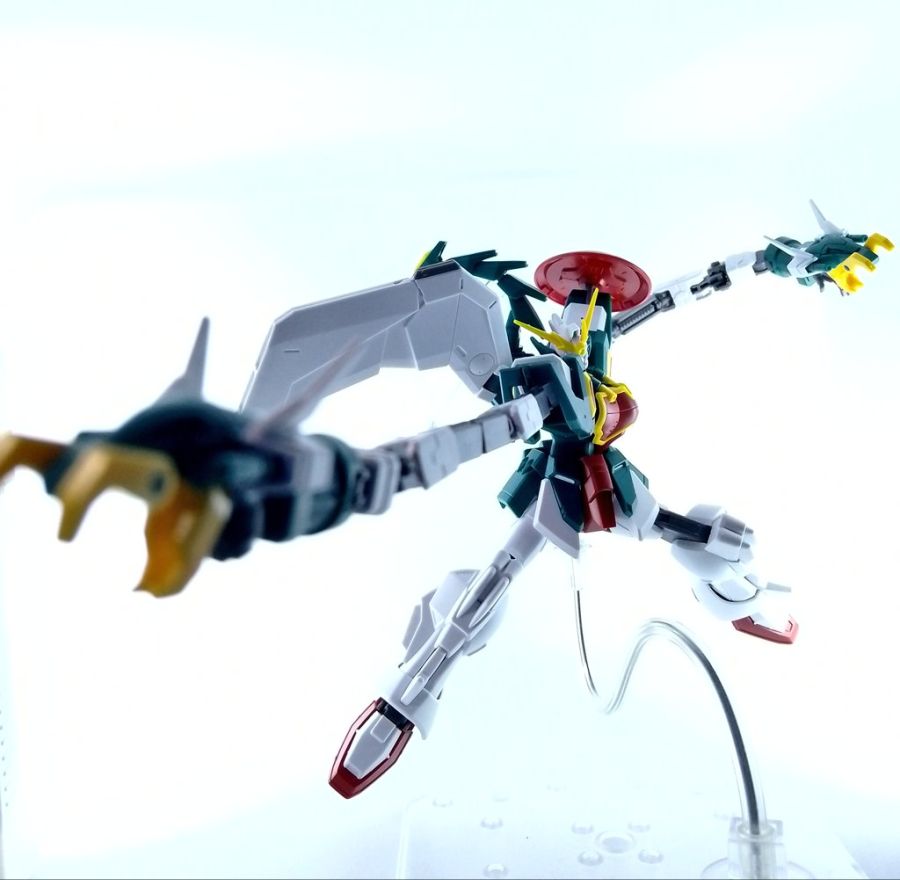 HGAC 1144 알트론 건담 가조립 메탈 로봇혼 비교 사진