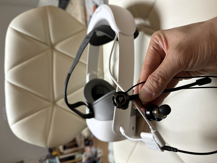 메타 퀘스트3S, USB-C to 3.5mm 젠더로 유선 헤드셋/이어폰과 연결하기_7.jpg