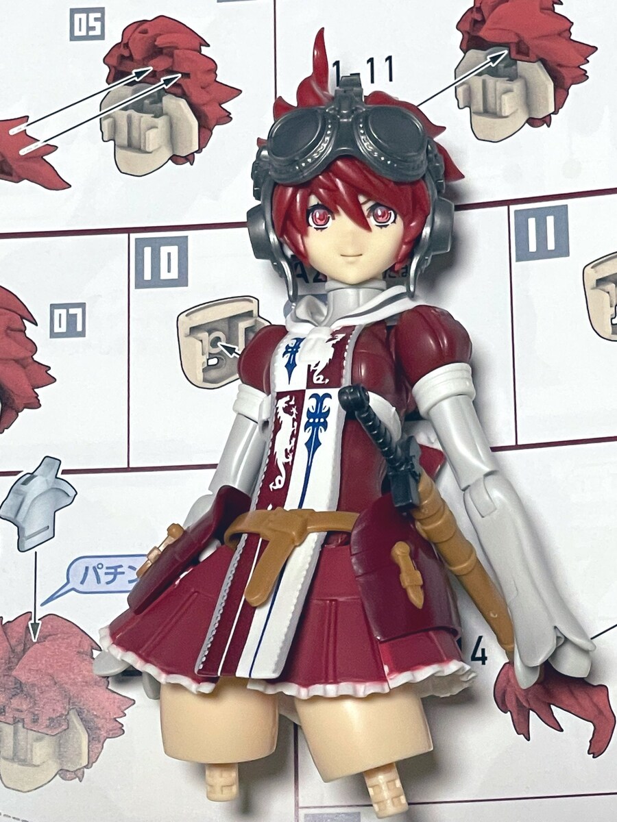 [맥스팩토리] PLAMAX 갓즈오더 3탄 신익룡기사 렌 파이어 드래곤 조립 이미지_1.jpg