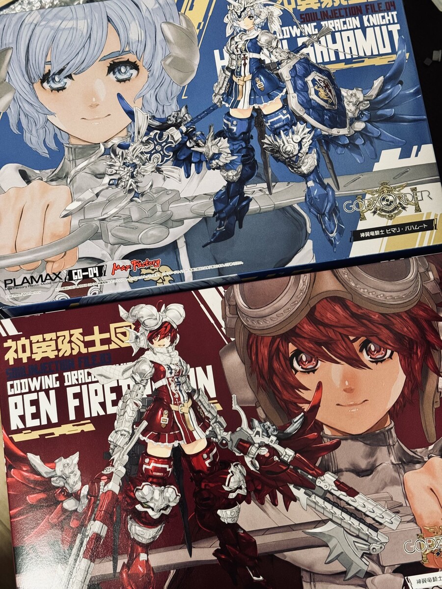 [맥스팩토리] PLAMAX 갓즈오더 3탄 신익룡기사 렌 파이어 드래곤 조립 이미지_2.jpg