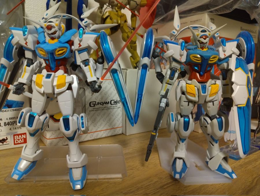HG 1/144 G 셀프 퍼펙트 팩 극장판 Ver 소체 포징 + 비교 사진_14.jpg