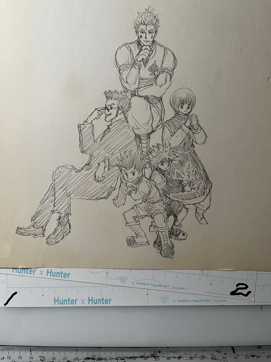 매일 매일 캐릭터가 늘고있는 헌터X헌터 토가시 그림