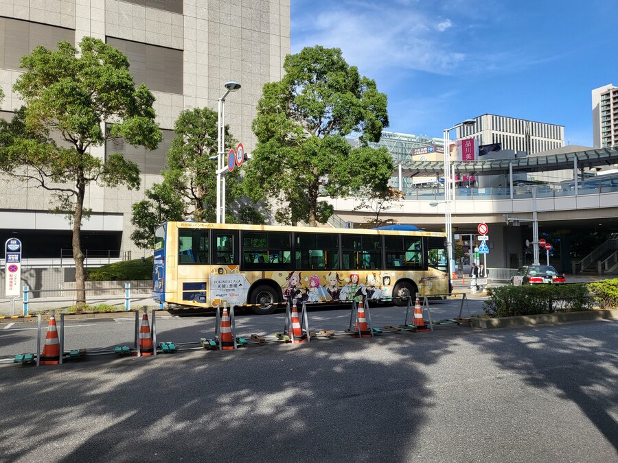 오늘 마지막인 니지동 아쿠아시티 콜라보 버스 후기!_8.jpg
