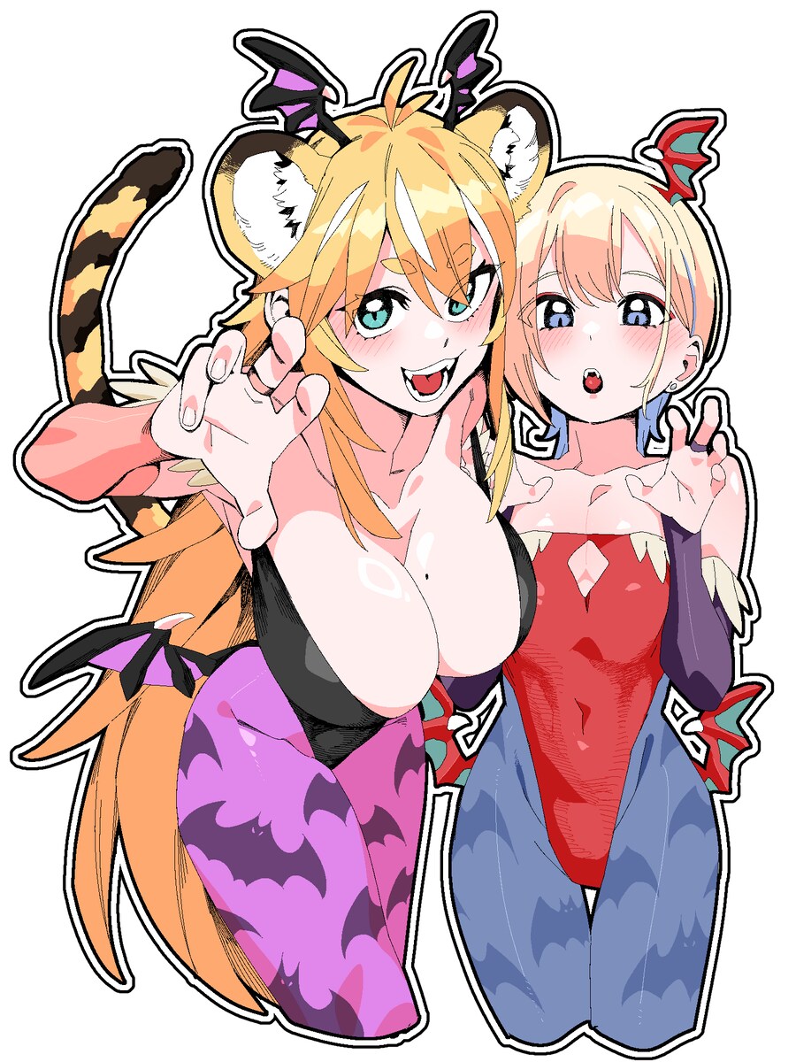 버미육)할로윈 모리건복장입은 호시아,캐스커_1.png