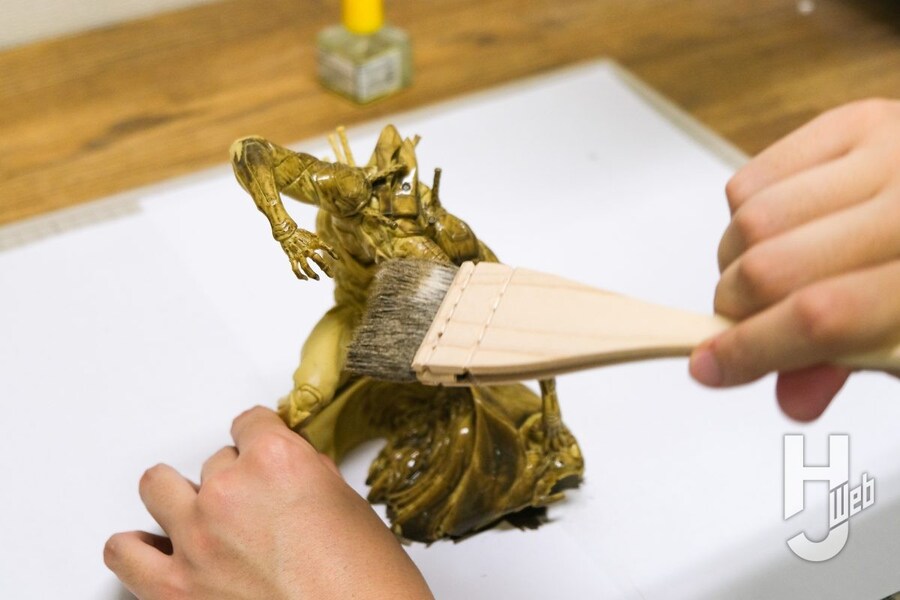 [카이요도] ARTPLA 에반게리온 2호기 비스트 베이지 컬러 하비재팬 조립 리뷰_22.jpg