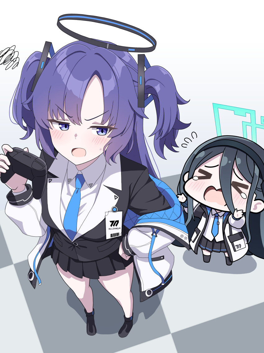 블루아카) 게임패드 압수 당하는 아리스.jpg_1.jpg