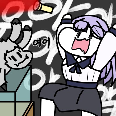 버튜버)어제 방송에서 그린 그림 + 적을 발견한 소라대장님_9.png