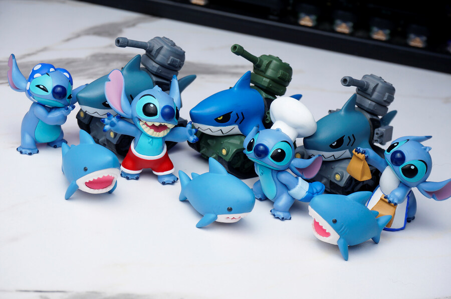 최근에 산 가챠 (스티치,상어)_1.jpg