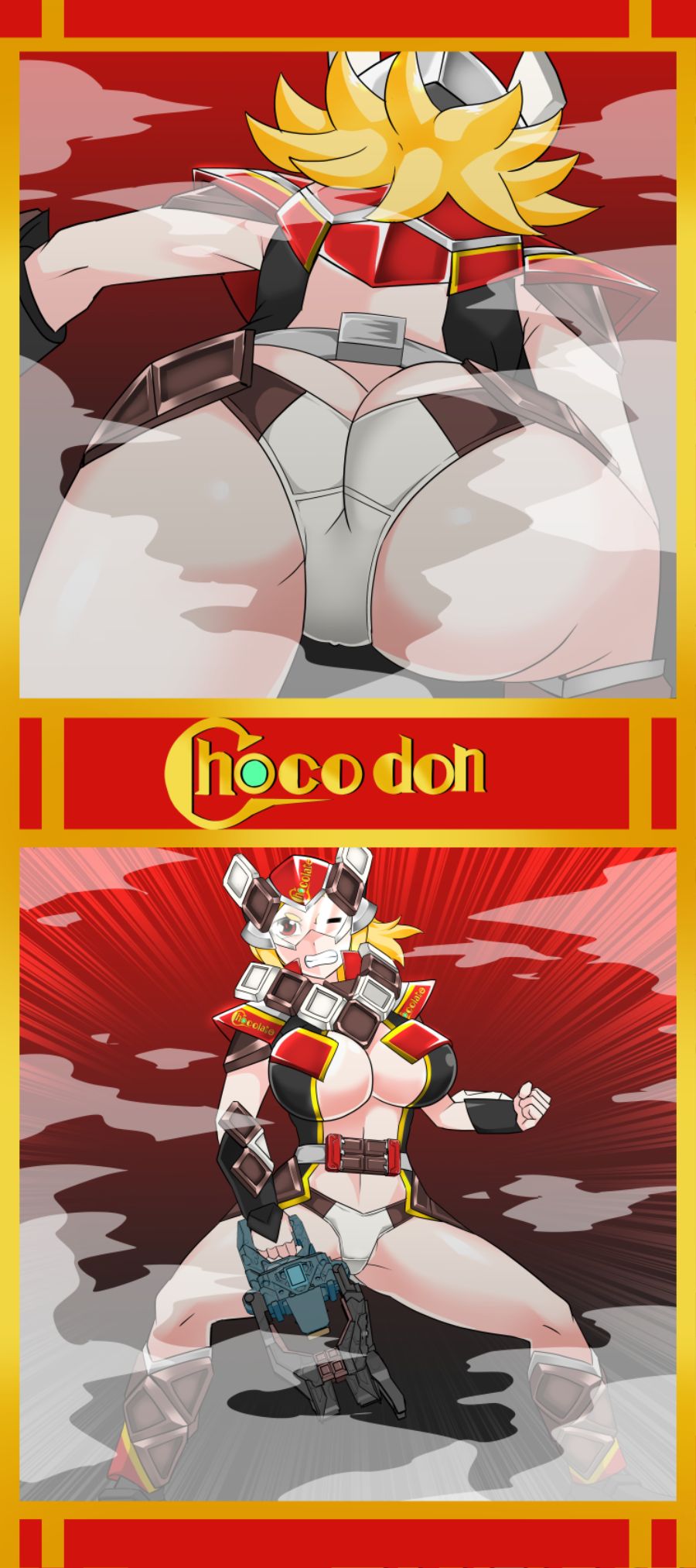 (엉덩이) (후방) 가면라이더 가브+가브 모에화 그림 모음_14.jpg