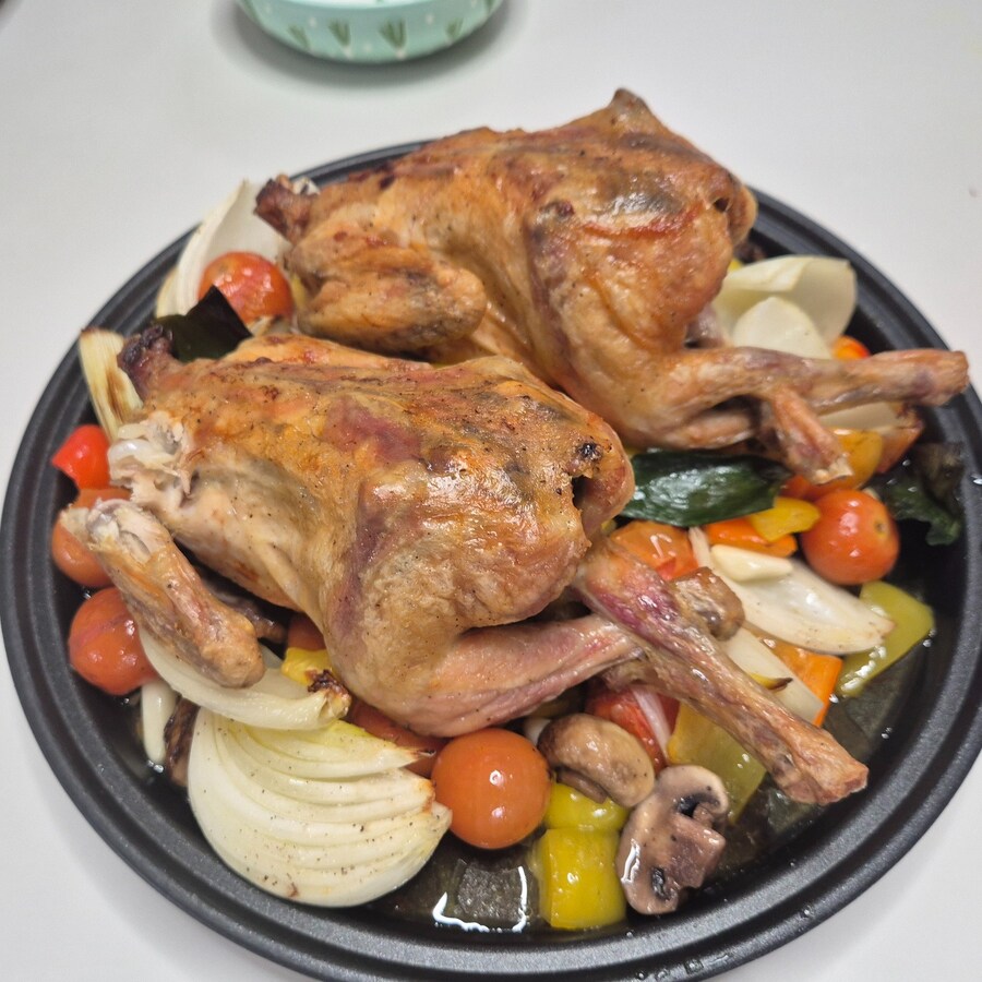 "크리스마스" 가족과 함께먹는 로스트치킨!!_1.jpg