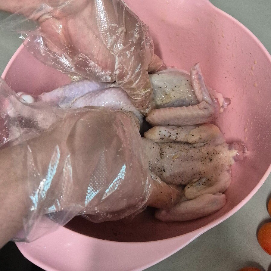 "크리스마스" 가족과 함께먹는 로스트치킨!!_3.jpg