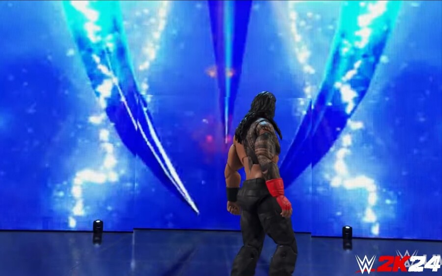 WWE 2K24 공식 인스타그램에 공개된 로만 레인즈 마이팩션 신규카드 피규어_11.jpg