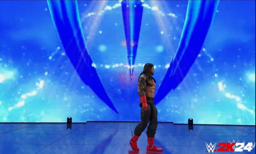 WWE 2K24 공식 인스타그램에 공개된 로만 레인즈 마이팩션 신규카드 피규어_12.jpg
