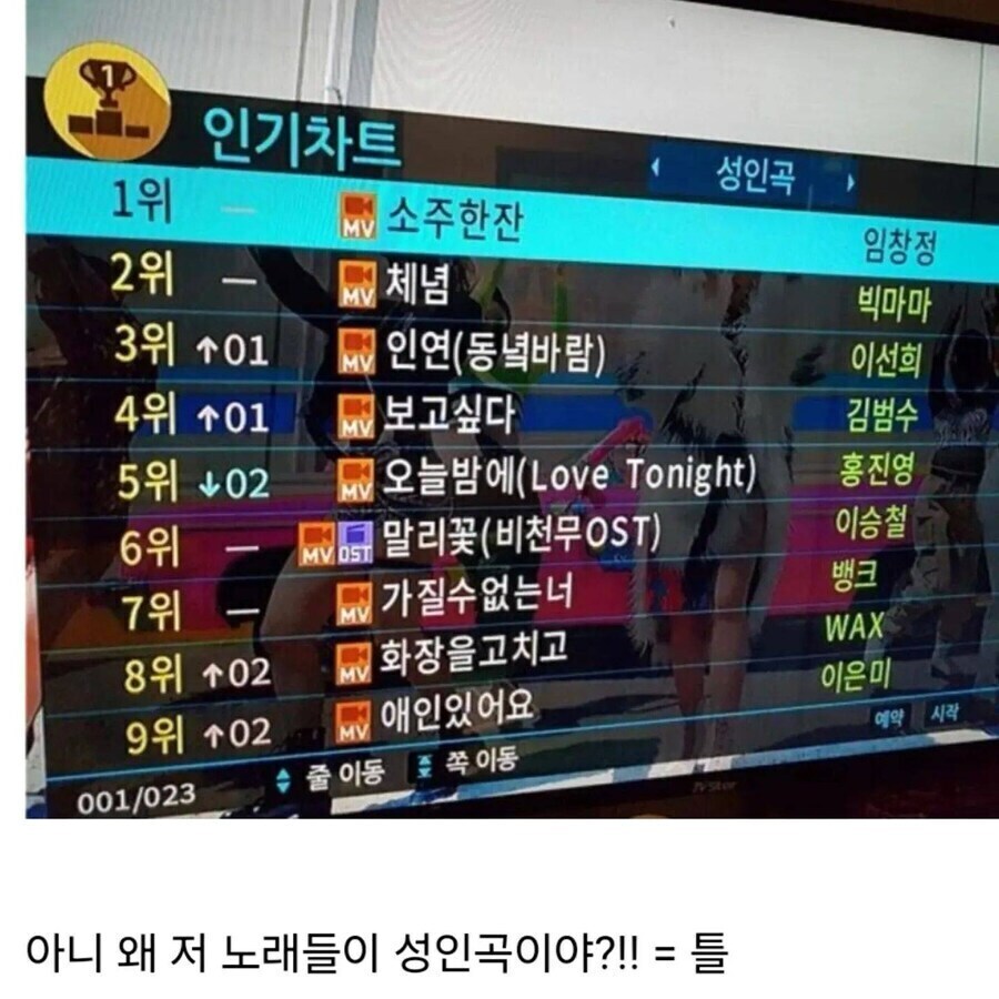 요즘 노래방 성인곡 목록.jpg_1.jpg