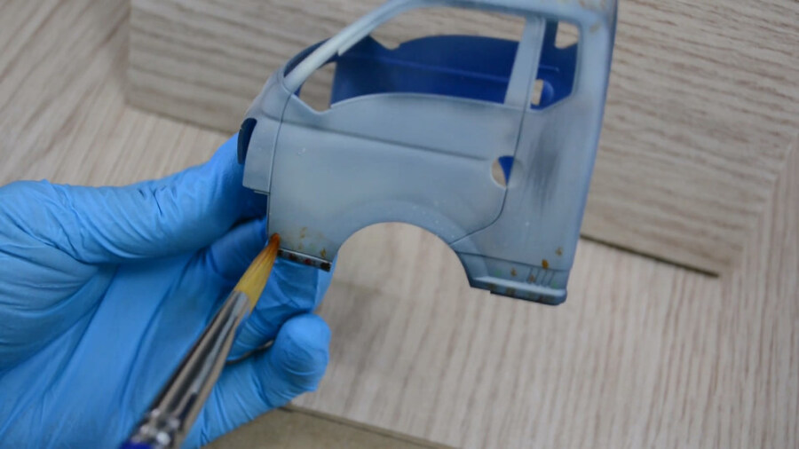 아카데미 1/24 포터 II를 제작 했습니다. 피규어도 있습니다._2.jpg