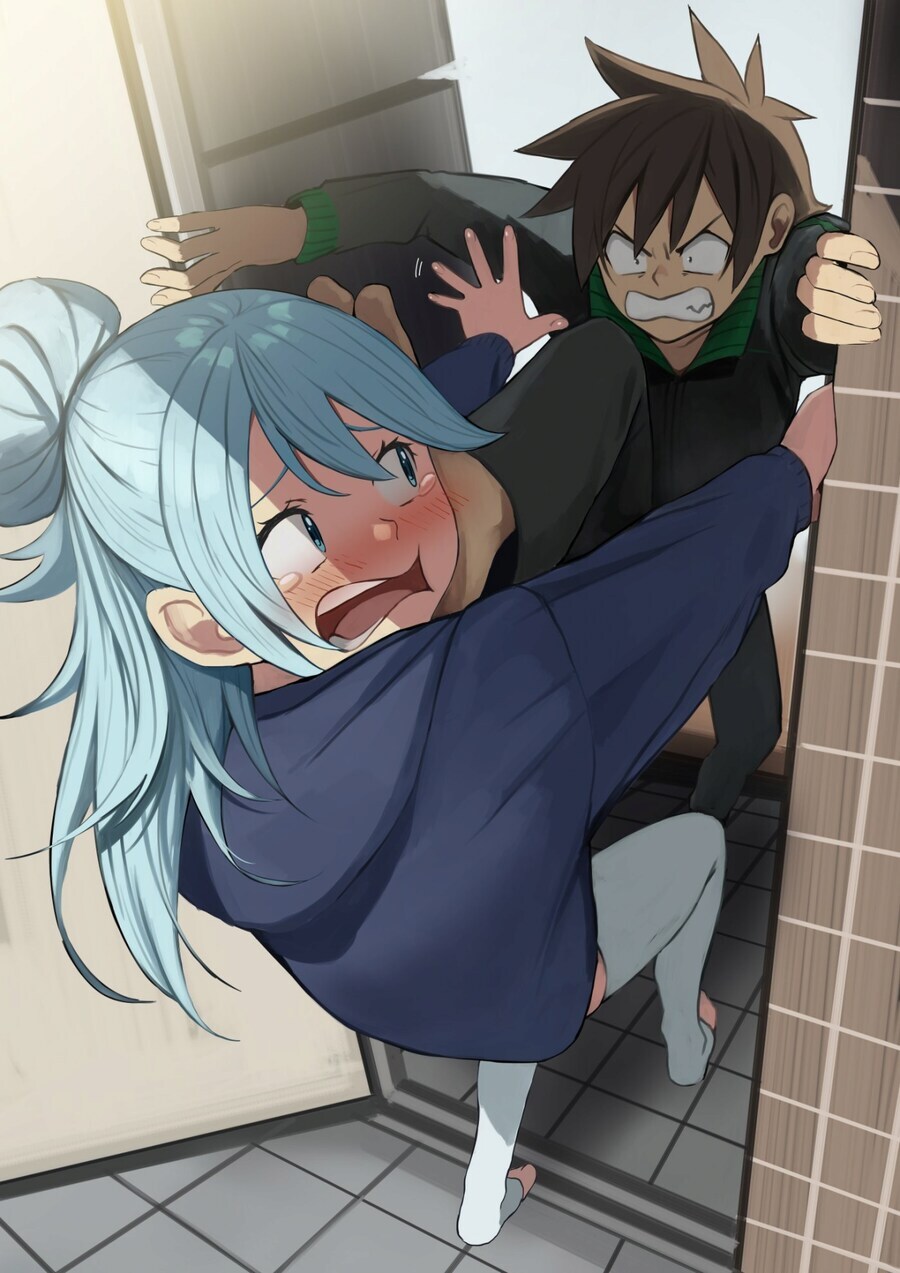 갈 곳이 없다고 찾아온 소꿉친구 누나 만화_1.jpg