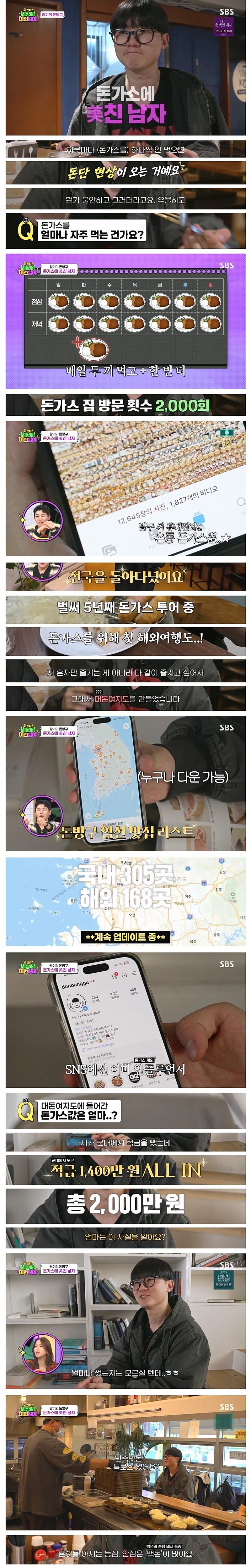 돈까스에 미쳐서 돈까스를 매일 2끼이상 먹고 대돈여지도 만든 남자 ㄷㄷㄷ_1.jpg