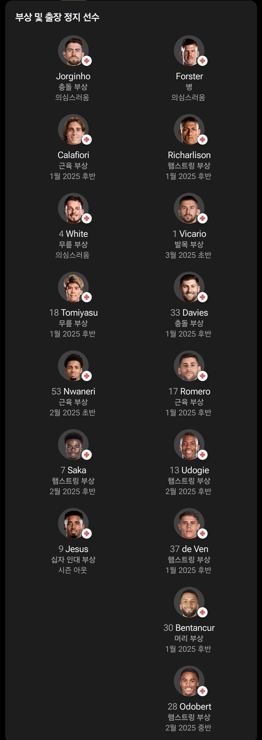 EPL) 2시간도 안 남은 토트넘 vs 아스날 북런던 더비 현재 상황_1.jpg