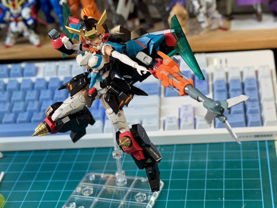 [고토부키야] 가오파이가걸에 사제습식 데칼을 붙여봤습니다._23.jpg