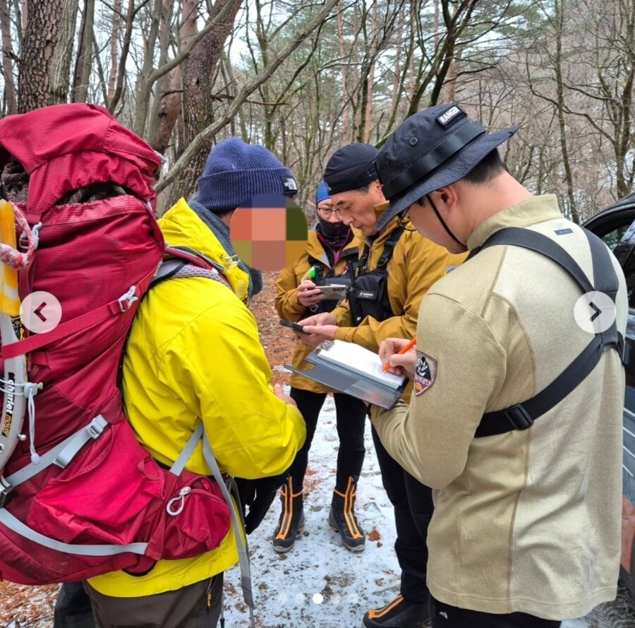 어제자 설악산 토왕성 폭포 빙벽 불법 등반_7.jpg