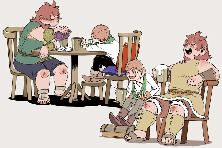 던전밥)이상하게 한국에서 인기 많은 캐릭터_1.webp