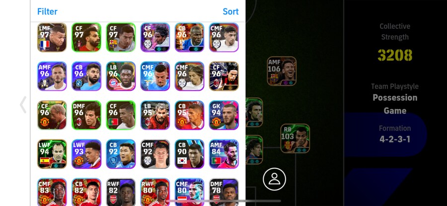 이풋볼 계정 급처 제시 받음( 양발메시, 급강하메시, 베일 보유)_12.png