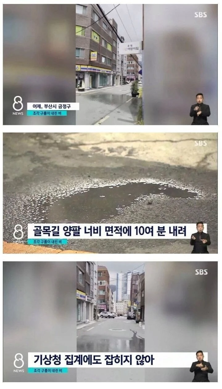 허접 ㅎ 비오는거 예상도 못하는 기상청 ㅎ_1.webp