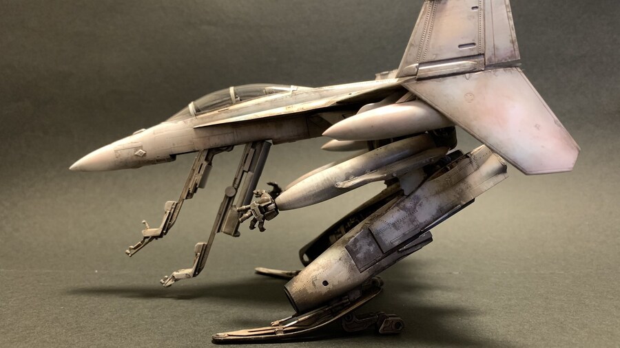 F-18F 슈퍼호넷 프라모델 조립사진._6.jpg