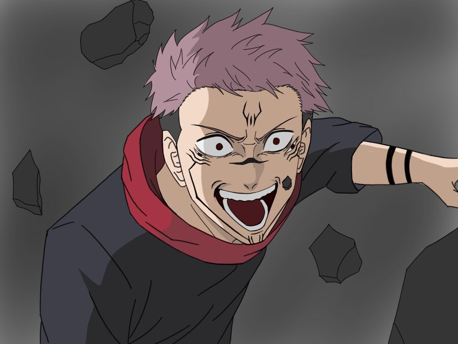 스쿠나 그림 완성했습니다..._1.png