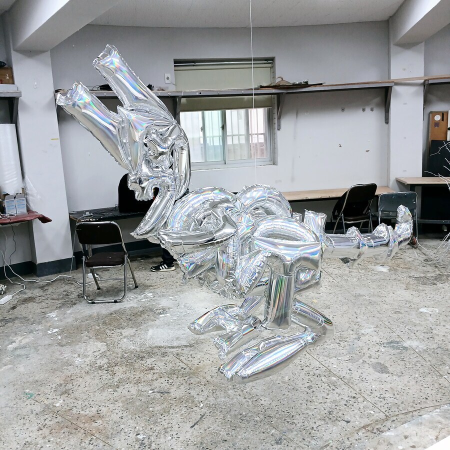 풍선으로 티라노를 만든 유게이_5.jpg