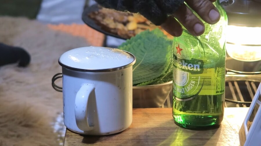 -5°C에 텐트에서 한국식 바베큐 하겠다는 외국인_13.jpg