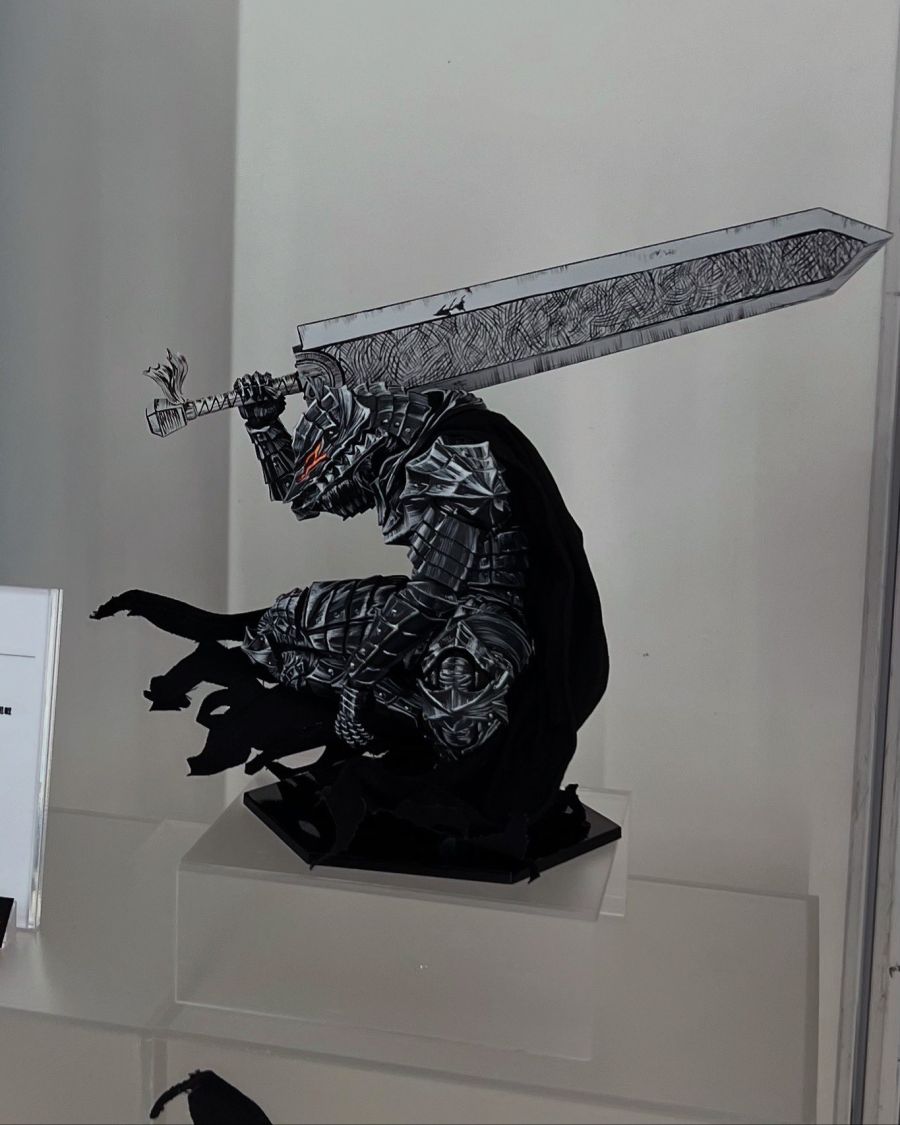 [맥스 팩토리] PLAMAETA 가츠 광전사의 갑주 작례 원하비 전시 사진_2.jpg