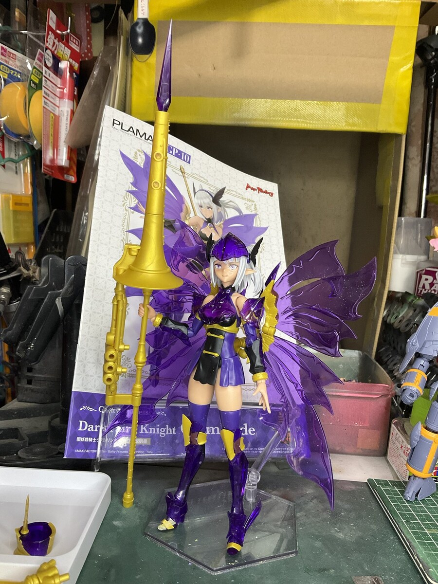 [맥스팩토리] PLAMAX 길티프린세스 암요정기사 그림린데 조립 이미지_2.jpg