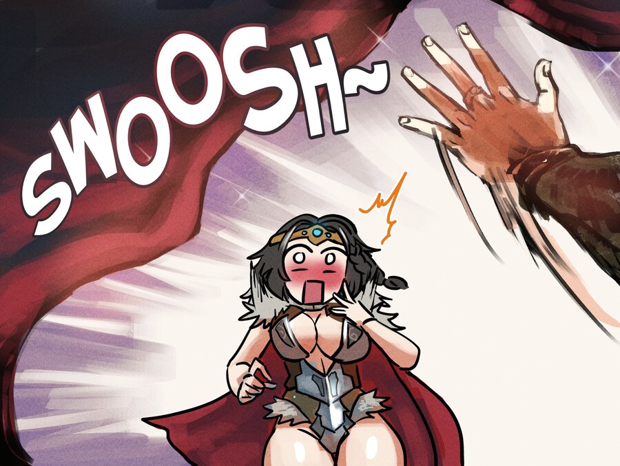 스카이림) 섹시 아머 모드에 불만이 많은 리디아 manhwa_3.jpg