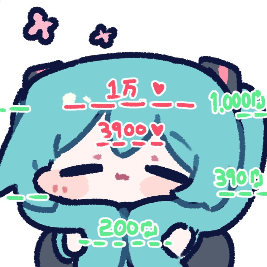 헤어스타일을 트위터에 맡긴 미쿠_1.jpg