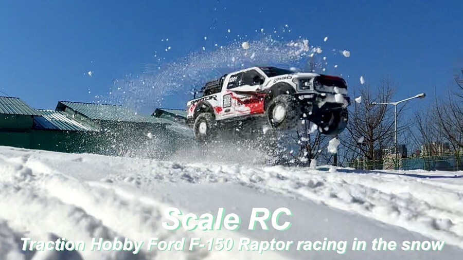 포드 F150 랩터 픽업트럭 RC 설원질주_1.jpg