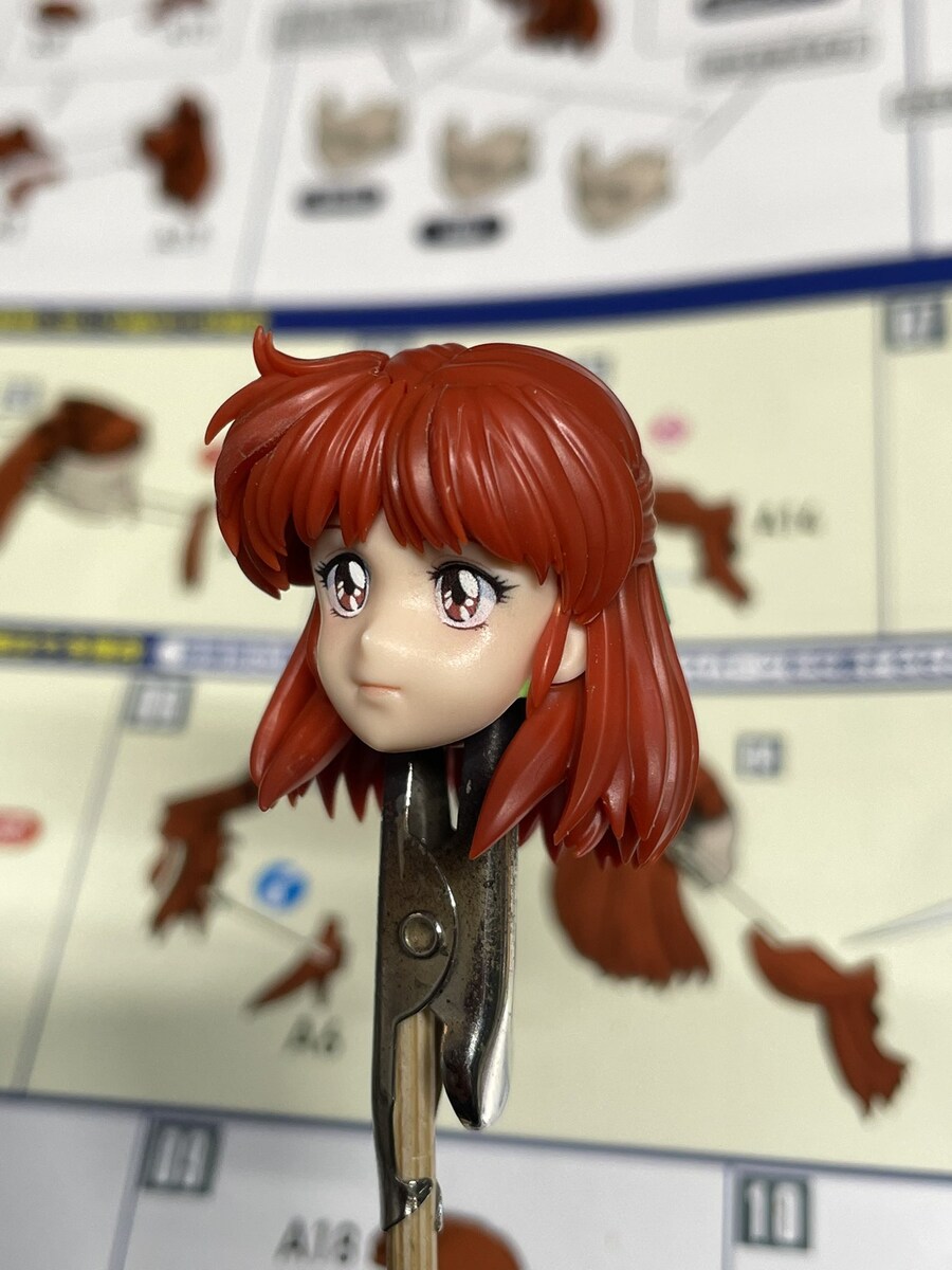 [맥스팩토리] PLAMAX 초음전사 보그맨 아니스 팜 샘플. 얼굴 조립 이미지_8.jpg