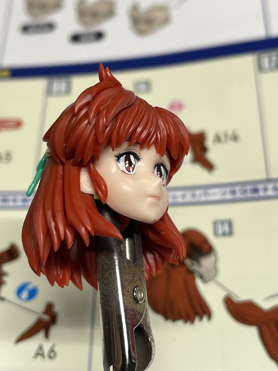 [맥스팩토리] PLAMAX 초음전사 보그맨 아니스 팜 샘플. 얼굴 조립 이미지_10.jpg