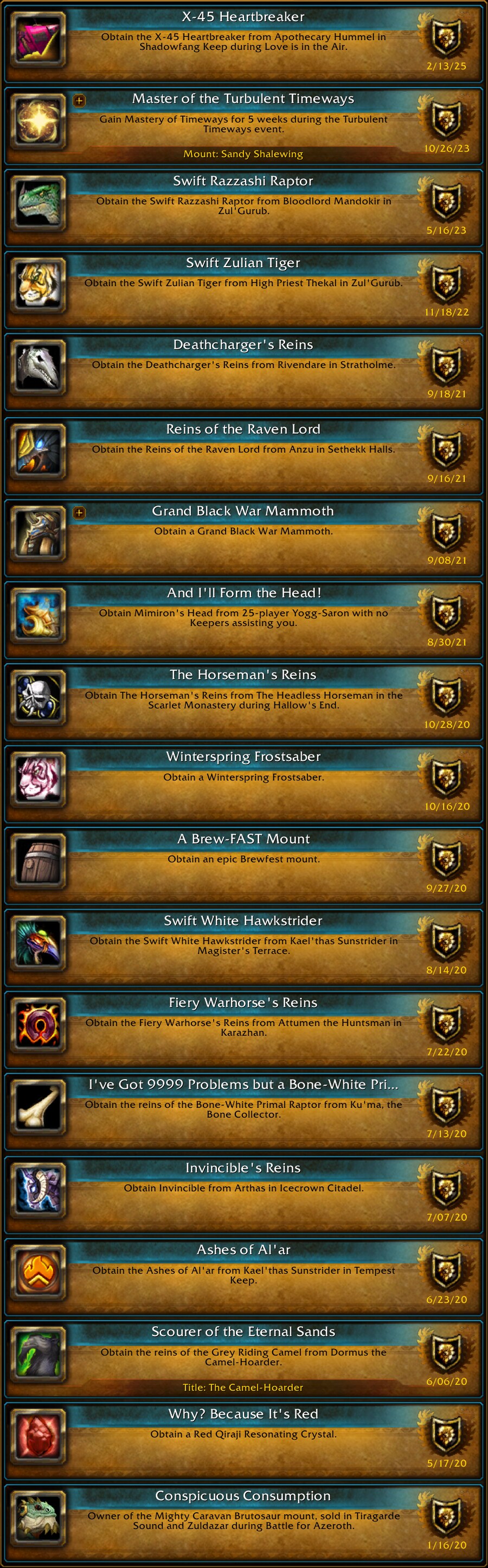 월드 오브 워크래프트 업적 탈것 19 위업 탈것 초고화질 본_6.png