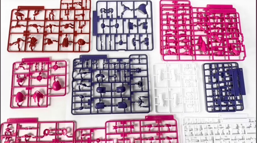 [맥스팩토리] PLAMAX 초음전사 보그맨 아니스 팜 조립(+씰 부착) 이미지_1.jpg