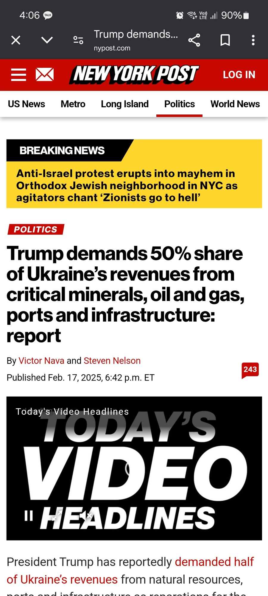 미국] 우크라이나 광물 절반요구는 가짜뉴스 ㅋㅋㅋㅋㅋㅋ_1.jpg