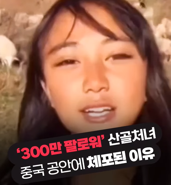 중국의 인플루언서 산골처녀가 체포된 이유....jpg_1.png