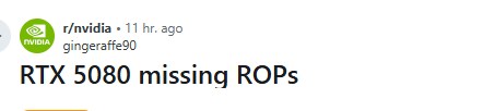 5080 실제 성능이 낮다는 레딧글에 달린 댓글들_1.png