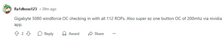 5080 실제 성능이 낮다는 레딧글에 달린 댓글들_5.png
